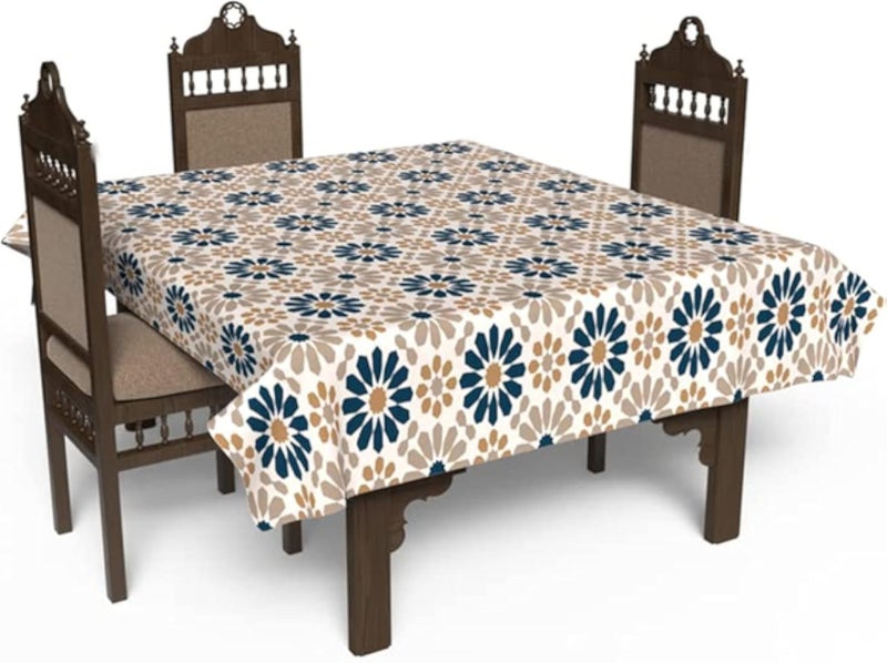 مفرش طاولة إسلامي فريد من نوعه من آرت مود هوم، مقاوم للماء، متعدد الألوان، مقاس 140 × 140 سم